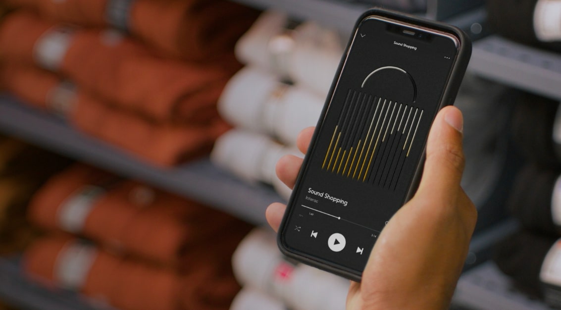 Interac Sound Shopping